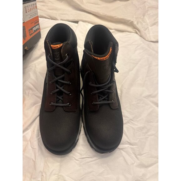 Timberland PRO Mens 6" DIRECT ATTACH Waterproof Work Boots Size 13 Black Soft - Picture 5 of 5